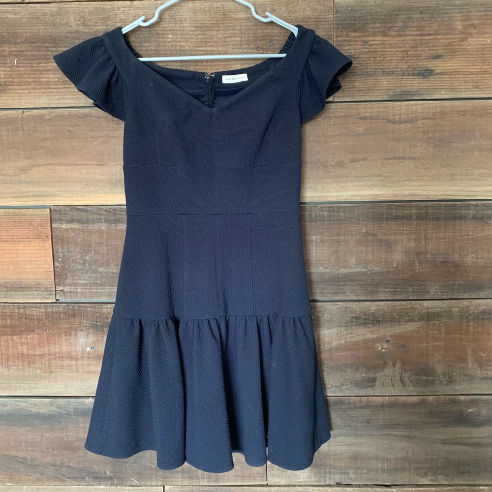 Rebecca Taylor Blue lined Shift dress